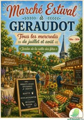 Marché Estival: Géraudot - 0