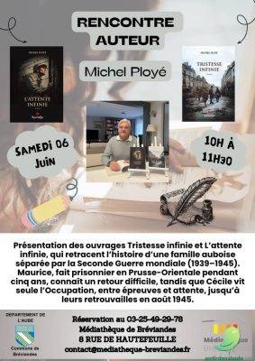 Rencontre avec l&rsquo;écrivain Michel PLOYE - 0
