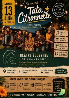 Tata Citronelle débarque au Théâtre Equestre de Champagne - 0