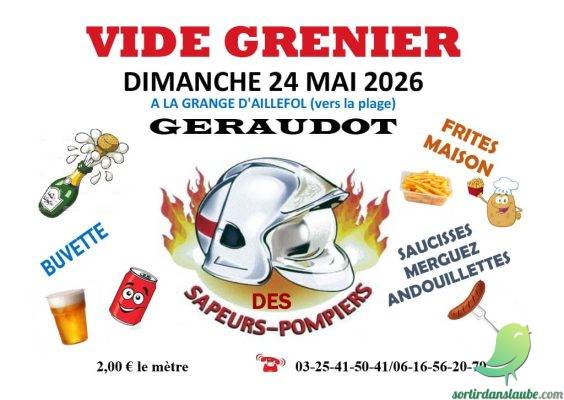 Vide grenier: Géraudot - 0