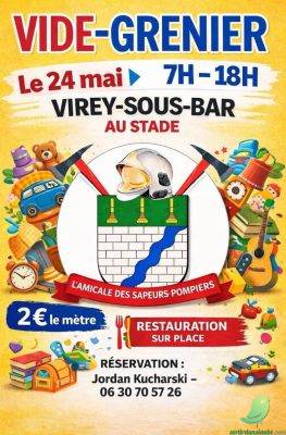 Vide grenier: Virey sous Bar - 0