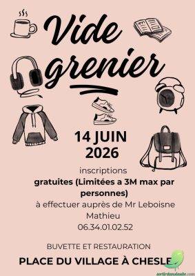 Vide grenier: Chesley - 0