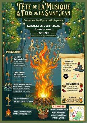 Fête de la musique et feux de la Saint Jean: Essoyes - 0