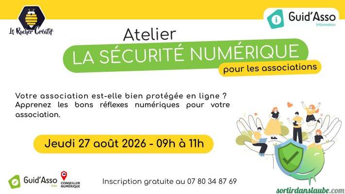 Guid&rsquo;Asso : Atelier La sécurité numérique pour les associations - 0