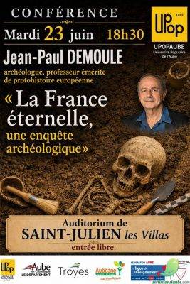 Conférence: la France éternelle, une enquête archéologique - 0