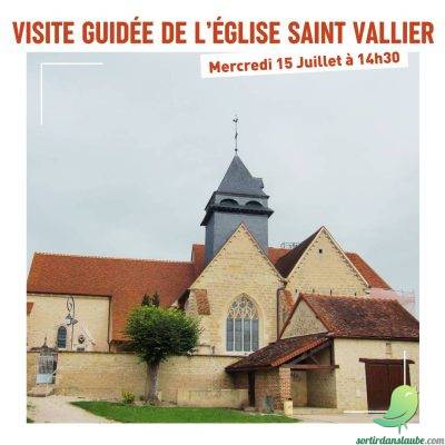 REPORTÉE! Visite guidée de l’église Saint Vallier - 0