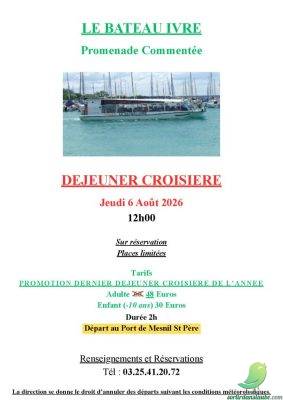 LE BATEAU IVRE – Déjeuner Croisière - 0