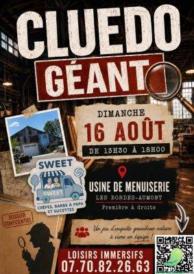 Cluedo Géant – Usine Les Bordes-Aumont - 0