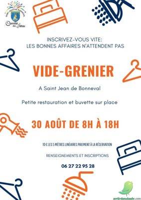 Vide grenier: Saint Jean de Bonneval - 0