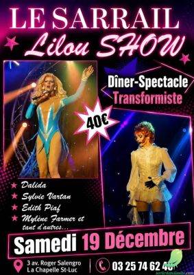 Dîner spectacle « Lilou show transformiste » - 0