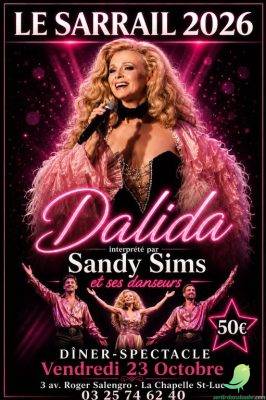 Show Dalida par Sandy Sims et ses danseurs - 0