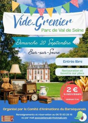 Vide grenier: Bar sur Seine - 0