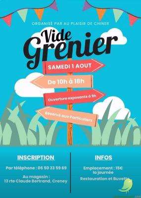 Vide grenier: Creney - 0