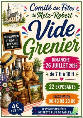 Vide grenier: Metz Robert - 0