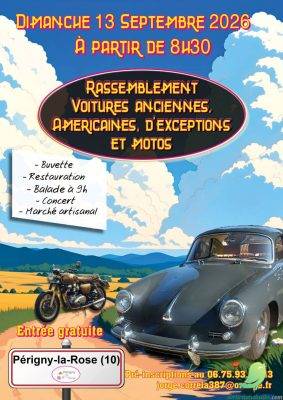 Rassemblement voitures anciennes et marché artisanal - 0