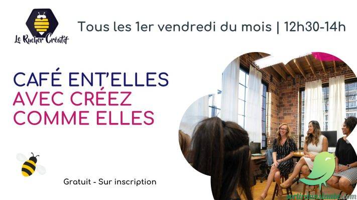 Café Entr&rsquo;Elles avec Créez Comme Elles - 0