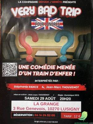 Théâtre: Very Bad trip pour Londres - 0