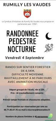 Randonnée pédestre nocturne - 0