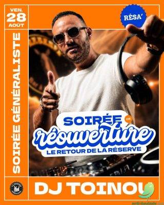 Soirée de réouverture by DJ Toinou - 0