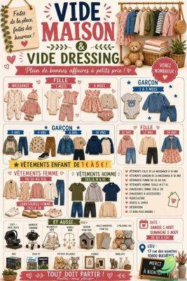 Vide maison, vide dressing - 0