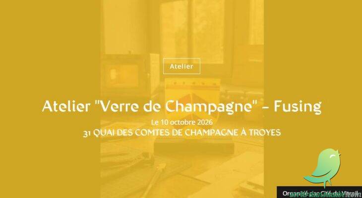 Atelier « Verre de Champagne » – Fusing - 0
