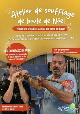 Ateliers de soufflages boules de Noel - 0