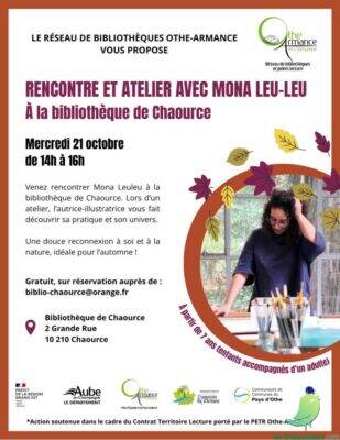 Rencontre et atelier avec l&rsquo;autrice et illustratrice Mona Leu-Leu - 0