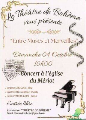 CONCERT « ENTRE MUSES ET MERVEILLES » - 0