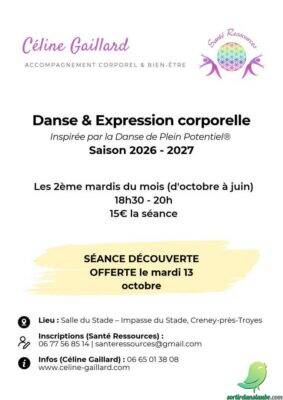 Danse & Expression corporelle : atelier découverte GRATUIT - 0
