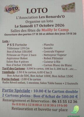 Loto: Mailly le Camp - 0
