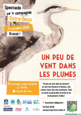 Spectacle « Un peu de vent dans les plumes » par la compagnie Entre-Deux - 0