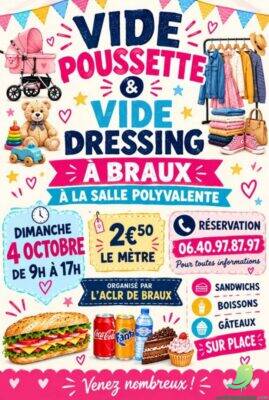 Vide poussette et vide dressing - 0