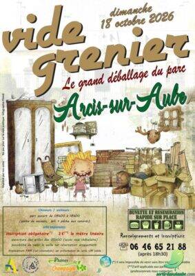 Vide grenier: Arcis - 0