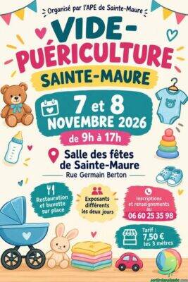 Vide puériculture: Sainte Maure - 0