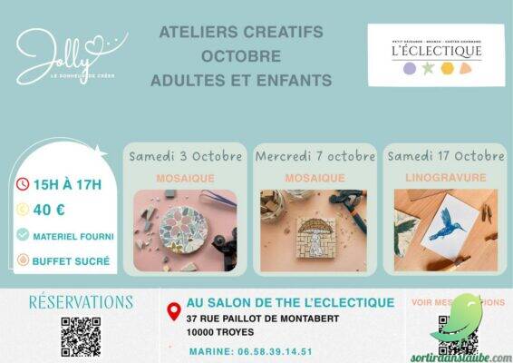 Atelier mosaïque adultes et enfants - 0