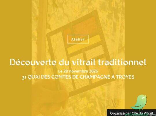 Découverte du vitrail traditionnel - 0