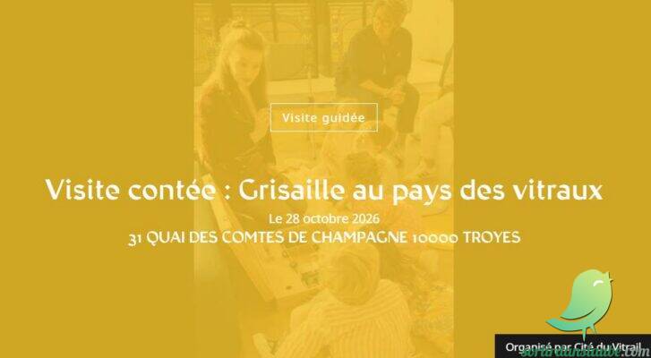 Visite contée : Grisaille au pays des vitraux - 0