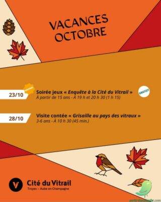  Vacances d’automne à la Cité du Vitrail : frissons, enquête et activités d’éveil artistique - 2