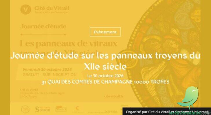 Journée d&rsquo;étude sur les panneaux troyens du XIIe siècle - 0