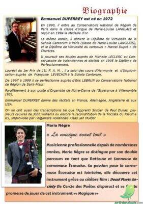 Concert Les Heures Musicales autour de l&rsquo;Orgue de Vaudes - 2