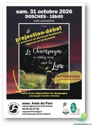 Projection du documentaire « Le Champagne a rendez-vous avec la Lune » suivie d’un échange sur la biodynamie avec Bertrand Gautheriot - 0