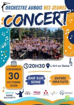 Concert de l&rsquo;orchestre aubois des jeunes - 0