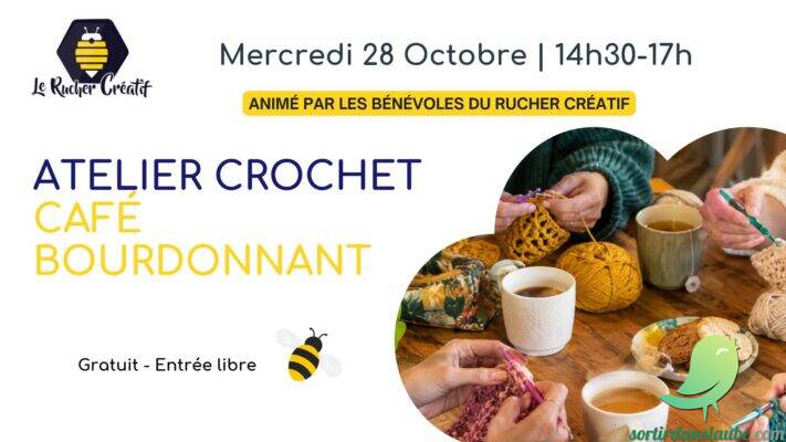 Café Bourdonnant – Atelier Crochet - 0