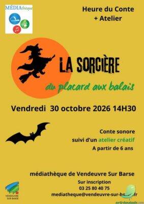 La sorcière du placard aux balais : conte sonore - 0