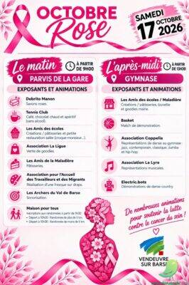 Octobre Rose à Vendeuvre-sur-Barse - 0