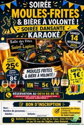 Soirée moules-frites - 0