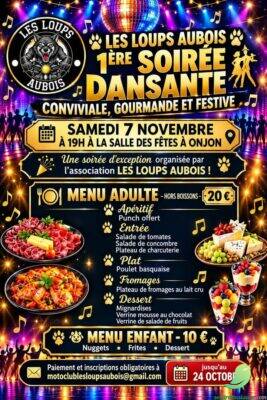 Soirée Dansante des Loups Aubois ! - 0