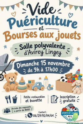 Vide grenier puériculture / bourse aux jouets - 0