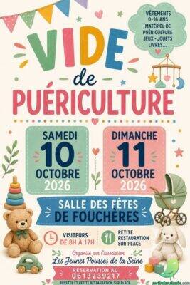 Vide puériculture: Fouchères - 0