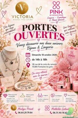 Porte ouverte Victoria et Moulin Rose - 0